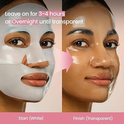 BIODANCE Bio-Collagen Real Deep Mask, Hydrating Overnight Hydrogel Mask, Pore Minimizing, Elasticity, Plumping Improvement, Korean Skin Care, Valentines Day Gifts for Her | 1.19oz(34g) x 4ea - Image 4