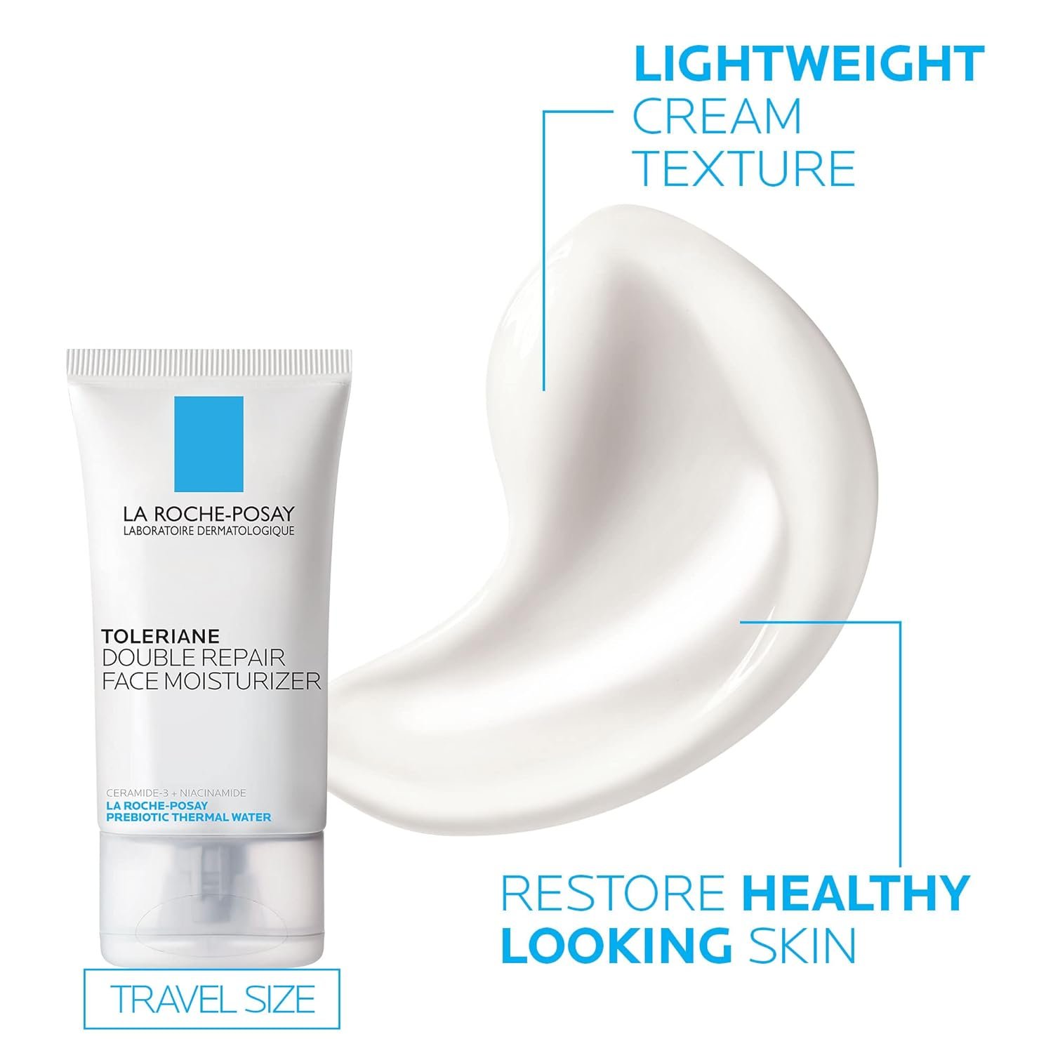 La Roche-Posay Toleriane Hydrating Gentle Face Cleanser, Hydrating Facial Cleanser With Niacinamide + Ceramides, Daily Face Wash For Dry Skin To Normal Skin, Sensitive Skin Tested, Fragrance Free - Image 6