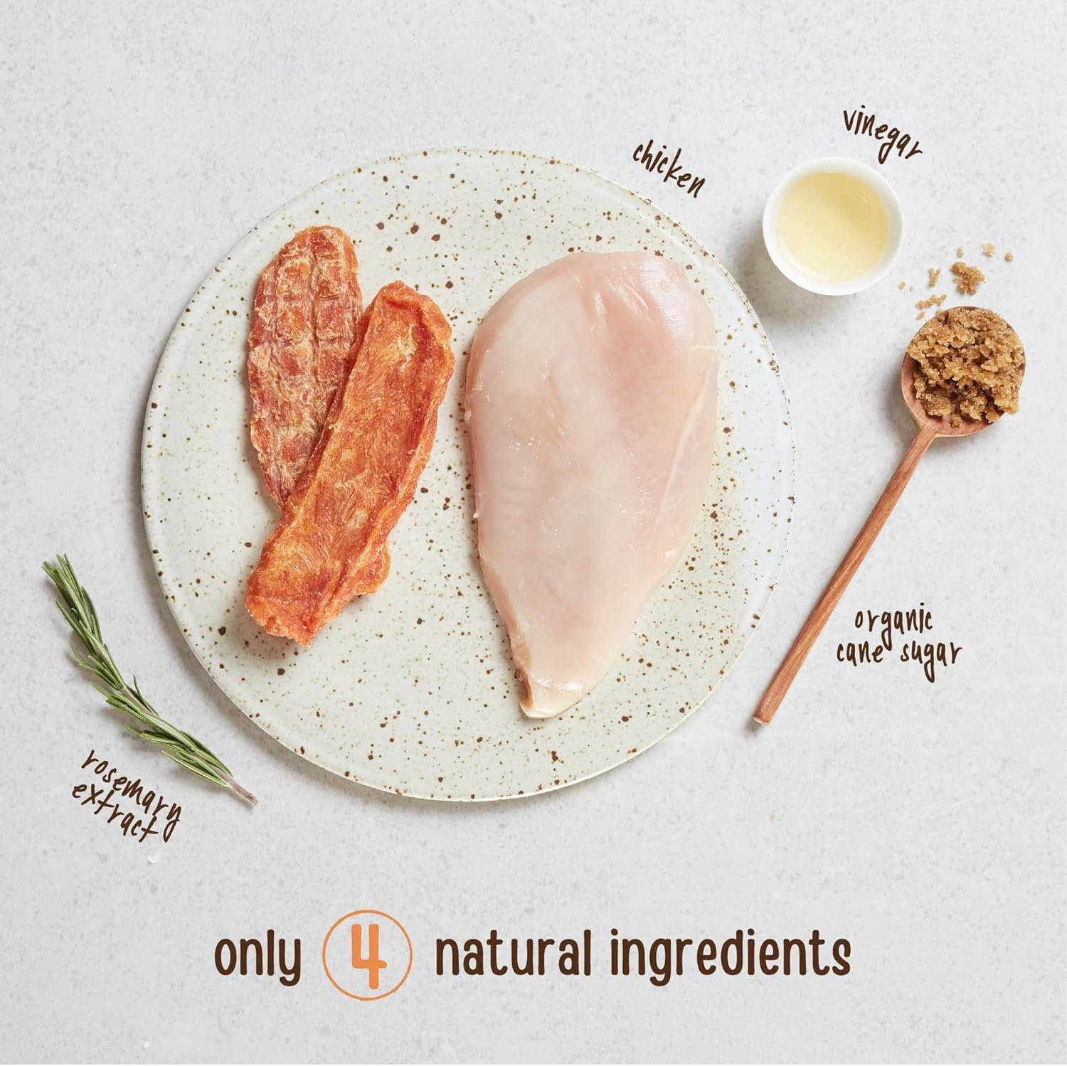 Full Moon Chicken Jerky Healthy All Natural Dog Treats Human Grade Made in USA Grain Free, 1.5 Pound (Pack of 1) - Image 3