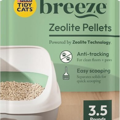 Purina Tidy Cats Litter Pellets, Breeze Refill Litter Pellets in Recyclable Box - (6) 3.5 lb. Bags