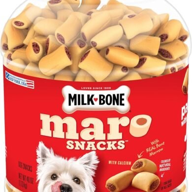 Milk-Bone MaroSnacks Small Dog Treats With Bone Marrow, 40 Ounce Container