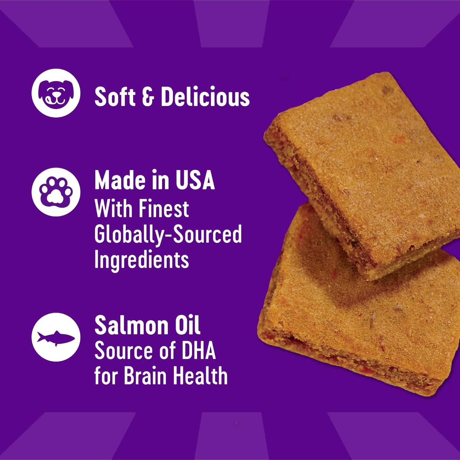 Wellness Puppy Treats, Natural, Training Treat, Grain Free, Soft Lamb & Salmon (8 Ounce Bag) - Image 5