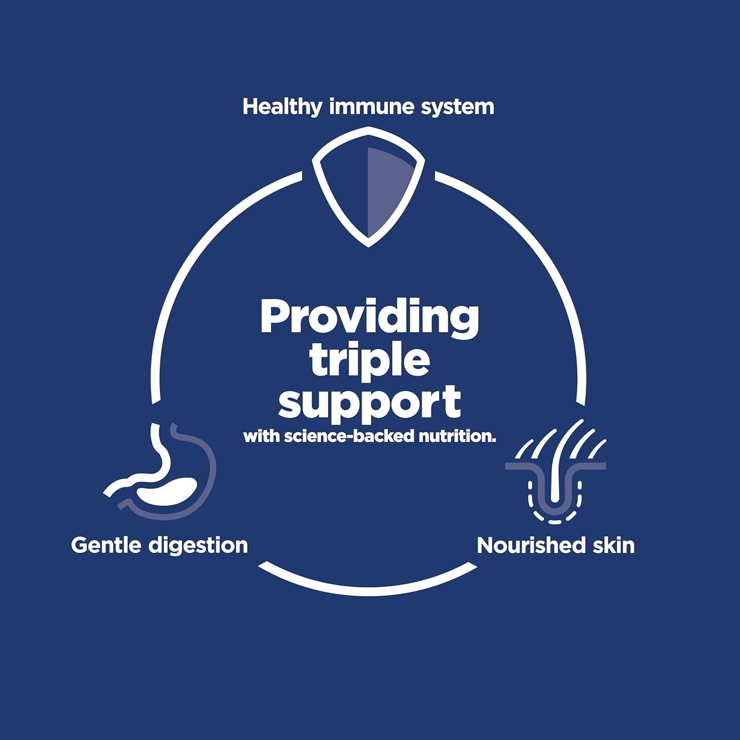 Hill's Science Diet Sensitive Stomach & Skin, Adult 1-6, Stomach & Skin Sensitivity Support, Dry Dog Food, Chicken Recipe, 30 lb Bag - Image 3