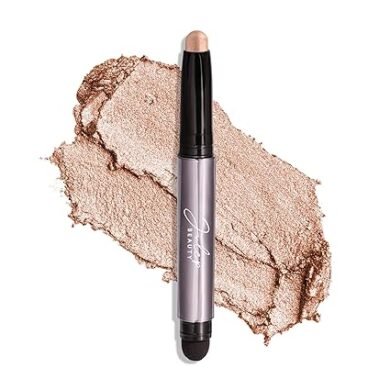 Julep Eyeshadow 101 Cream-to-Powder Waterproof Shadow Stick – Champagne Shimmer – Long-Lasting, Crease-Proof, Medium Golden-Beige Shimmer Cream Eyeshadow with Built-in Smudger