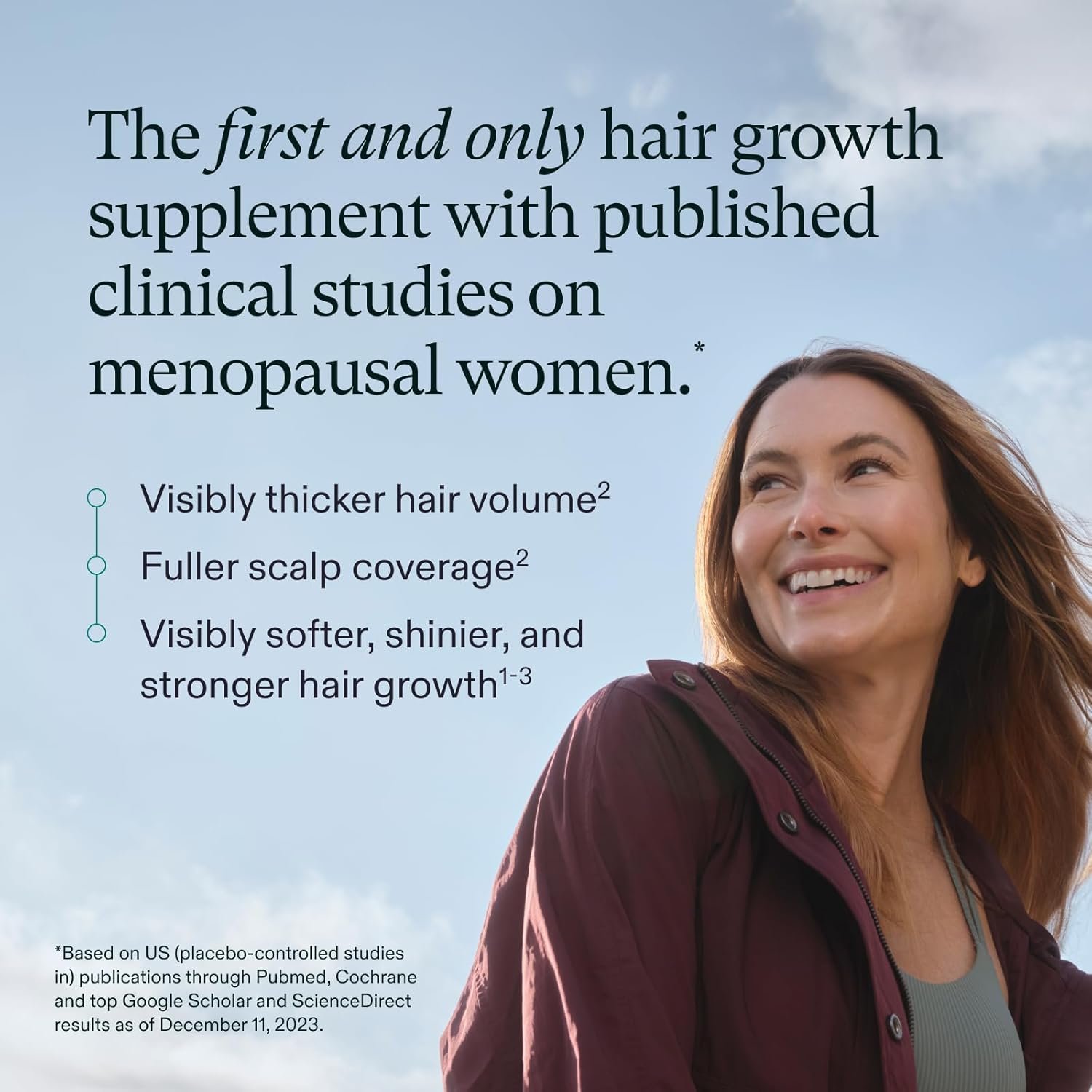 Nutrafol Women's Balance Hair Growth Supplements, Ages 45 and Up, Clinically Proven for Visibly Thicker Hair and Scalp Coverage, Dermatologist Recommended - 1 Month Supply - Image 3