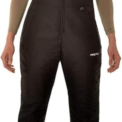 Arctix Women's Essential Insulated Ski Bibs, Water Resistant Snow Pants for Skiing & Snowboarding