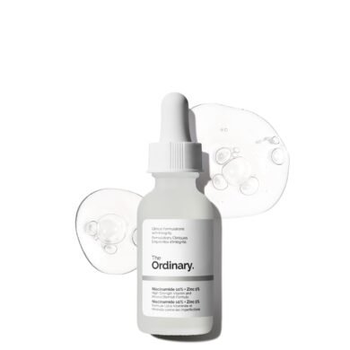 The Ordinary Niacinamide 10% + Zinc 1%, Smoothing Serum for Blemish-Prone Skin