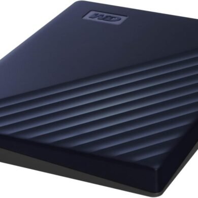 WD 2TB My Passport for Mac, Navy, Portable External Hard Drive with backup software and password protection, USB 3.1/USB 3.0 compatible - WDBA2D0020BBL-WESN