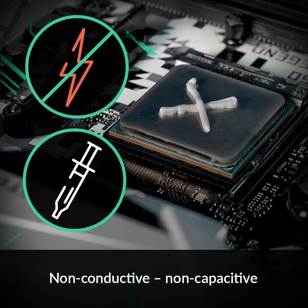 ARCTIC MX-4 (incl. Spatula, 4 g) - Premium Performance Thermal Paste for All Processors (CPU, GPU - PC), Very high Thermal Conductivity, Long Durability, Safe Application - Image 5