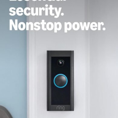 Ring Video Wired Doorbell (newest model), Home or business security, Two-Way Talk, advanced motion detection, HD camera and real-time alerts to monitor your front door (wiring required)