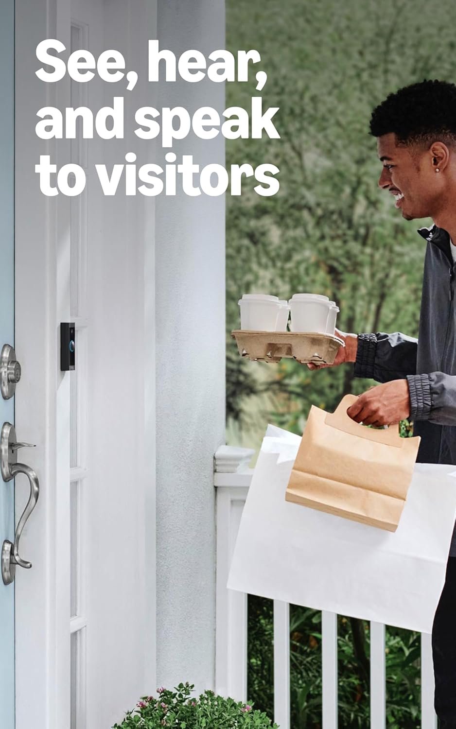 Ring Video Wired Doorbell (newest model), Home or business security, Two-Way Talk, advanced motion detection, HD camera and real-time alerts to monitor your front door (wiring required) - Image 4