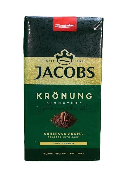 Jacobs Kronung Ground Coffee 500 Gram / 17.6 Ounce (Pack of 3) - Image 3