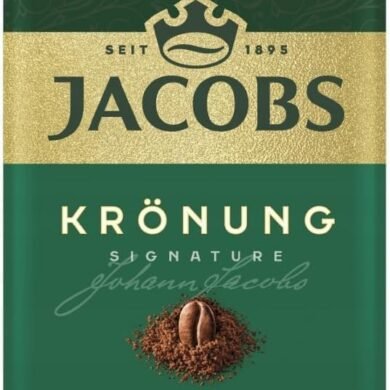 Jacobs Kronung Ground Coffee 500 Gram / 17.6 Ounce (Pack of 3)