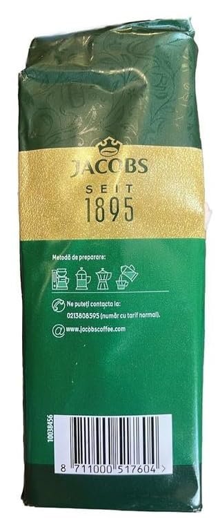 Jacobs Kronung Ground Coffee 500 Gram / 17.6 Ounce (Pack of 3) - Image 6